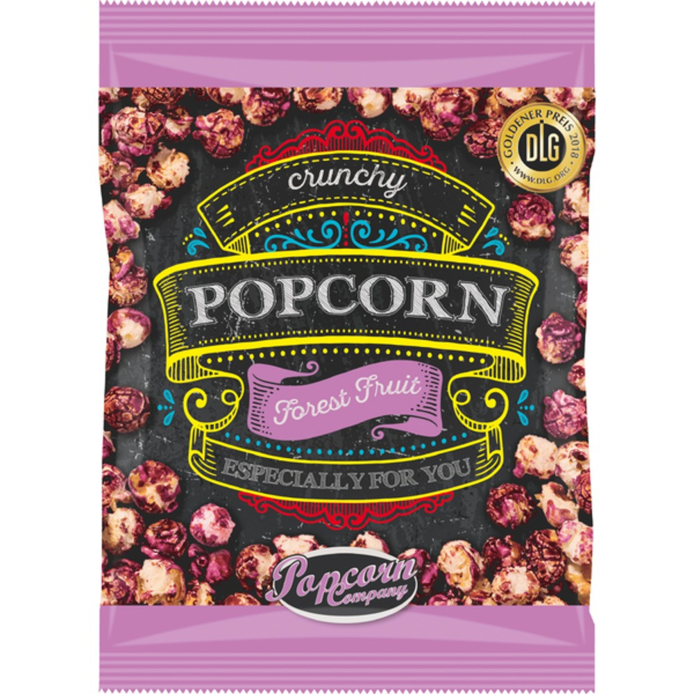 Crunchy Popcorn o smaku owoców leśnych: Złota Nagroda DLG 2018 (2)