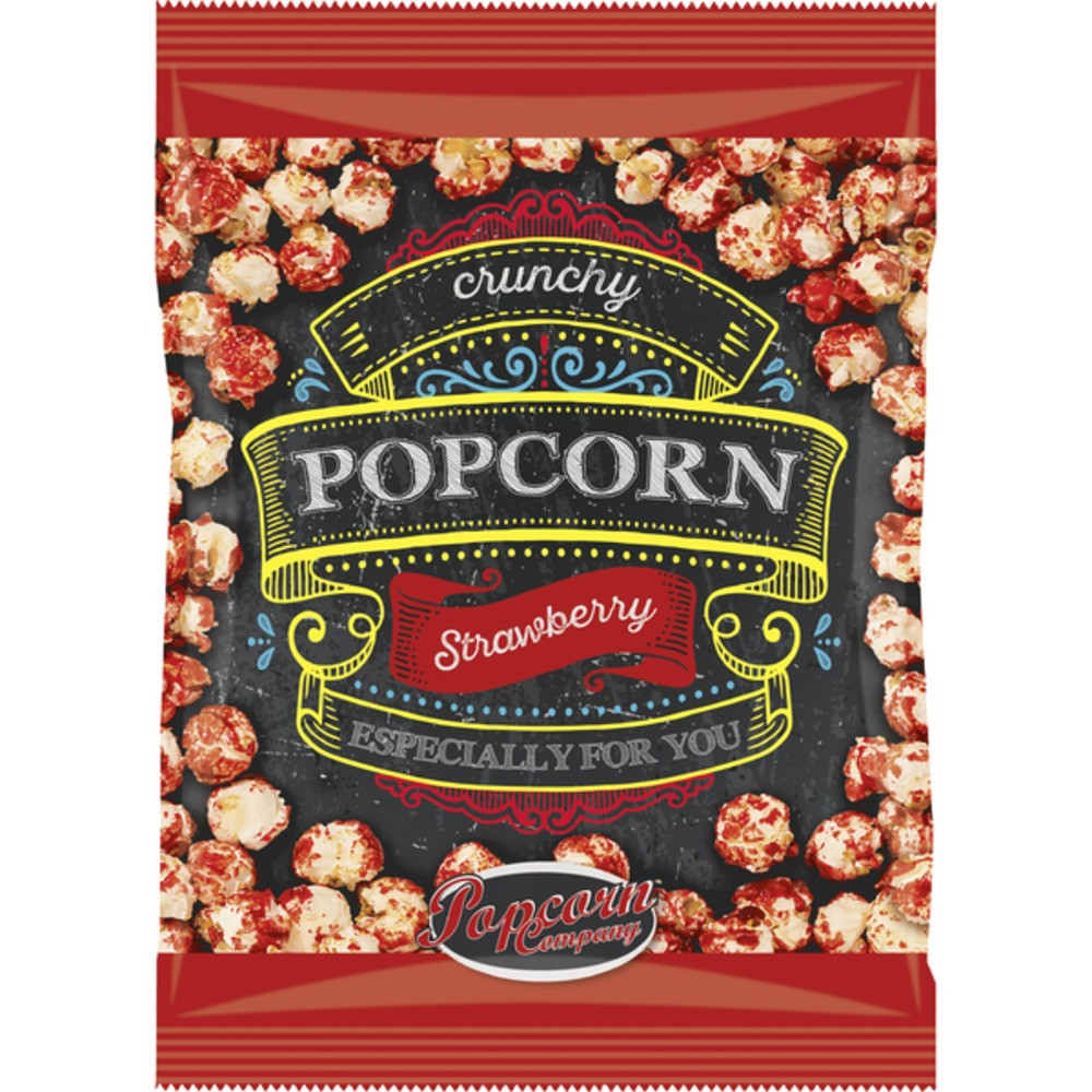 Crunchy Popcorn truskawkowy (1)