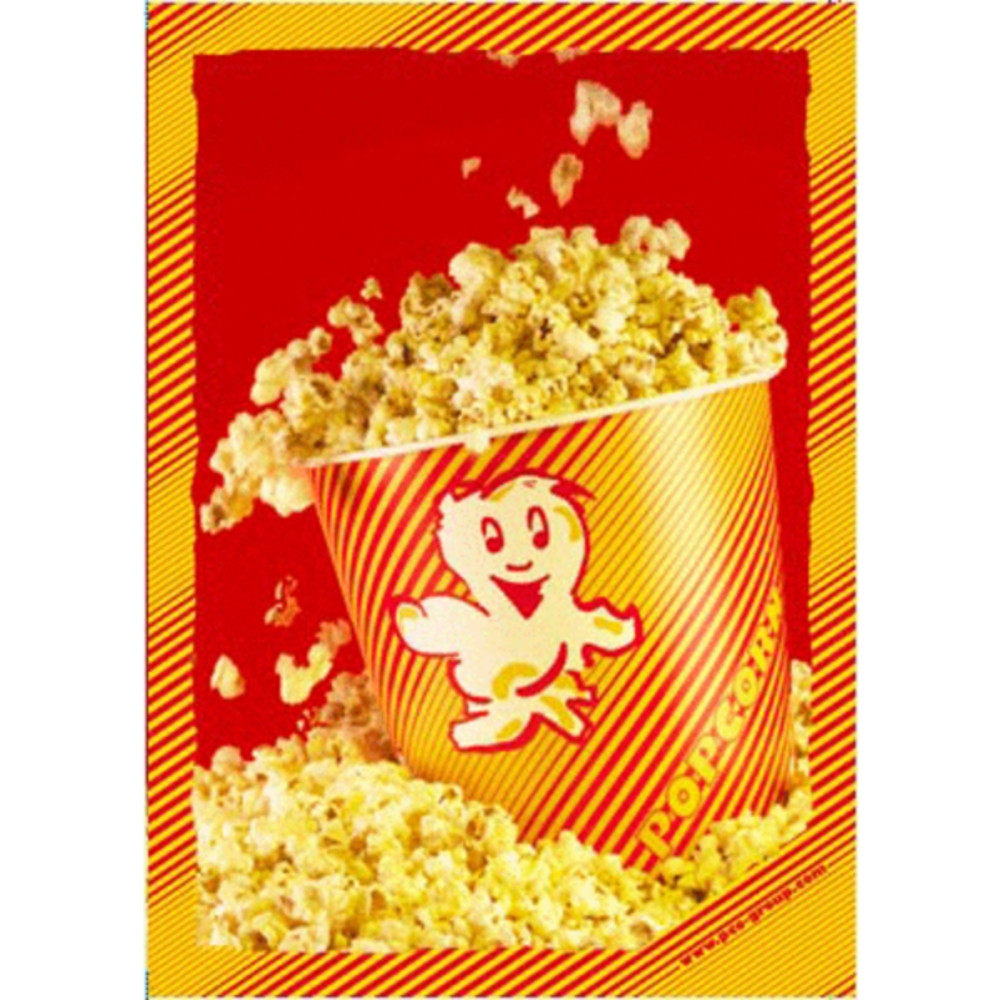 Plakat z motywem Popcornu