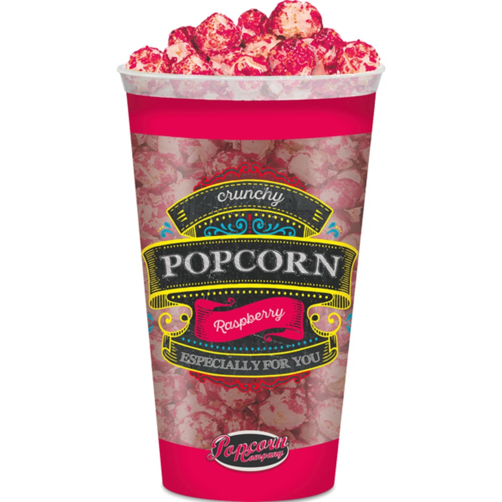 Crunchy Popcorn malinowy  (2)