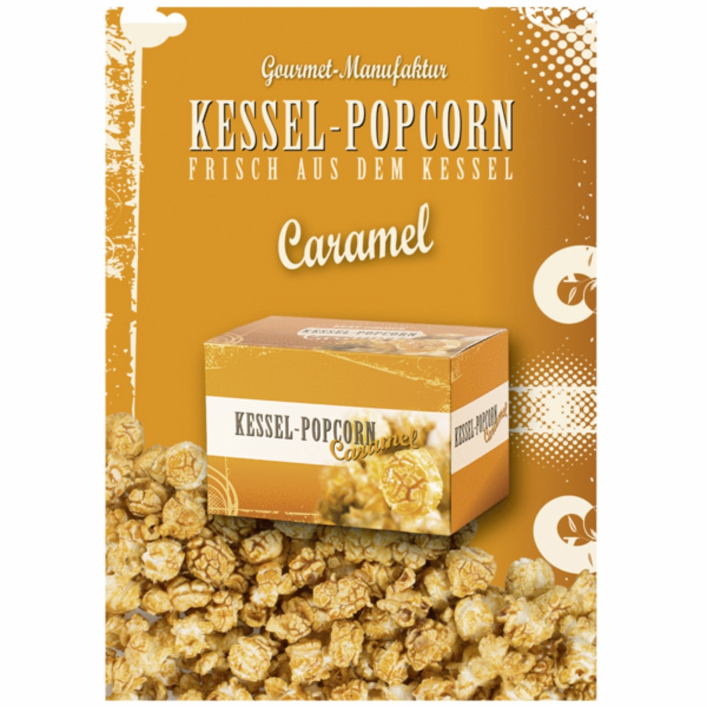 Plakat Kesselpopcorn karmelowy