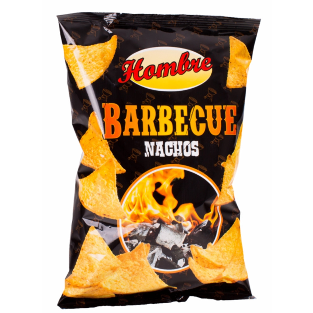 Hombre Nachos Barbecue, 125 g