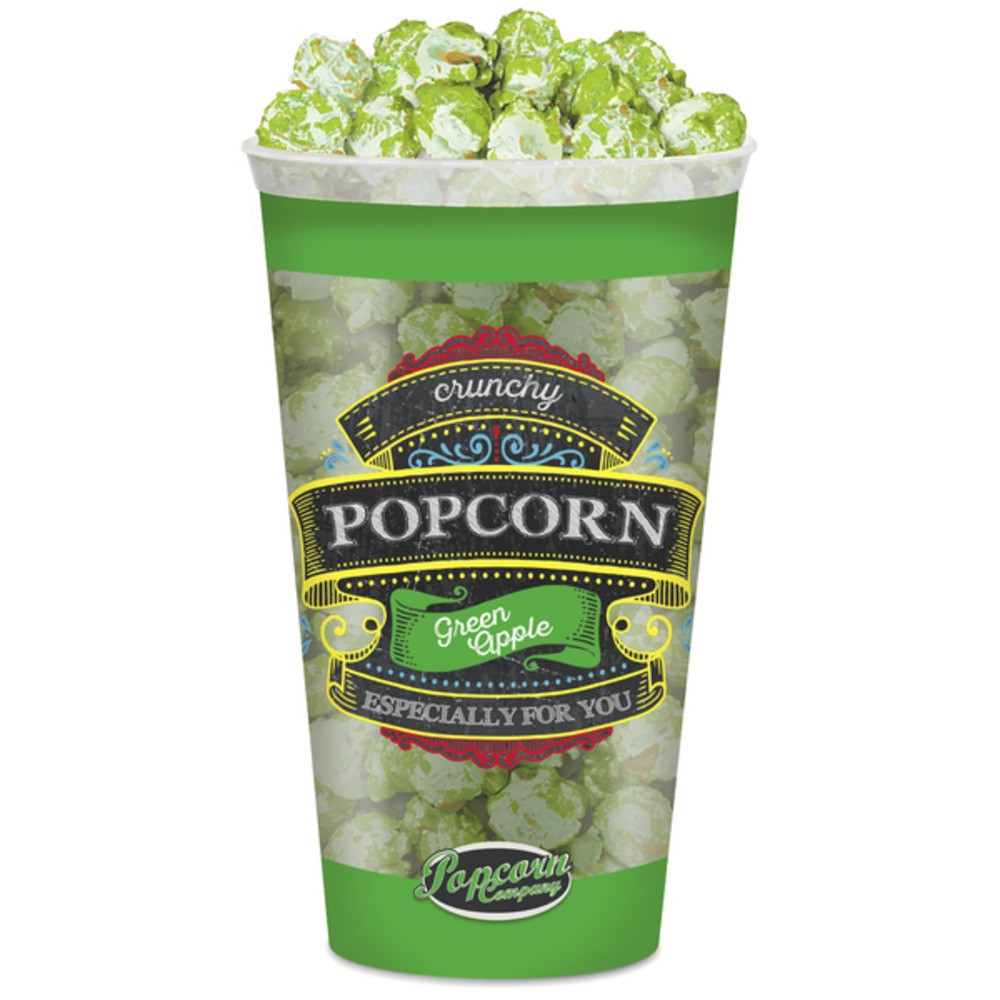 Crunchy Popcorn o smaku zielonego jabłuszka (2)
