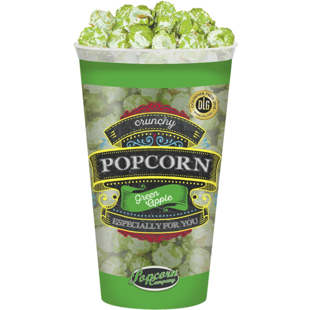 Crunchy Popcorn o smaku zielonego jabłuszka: Złota Nagroda 2018 (1)