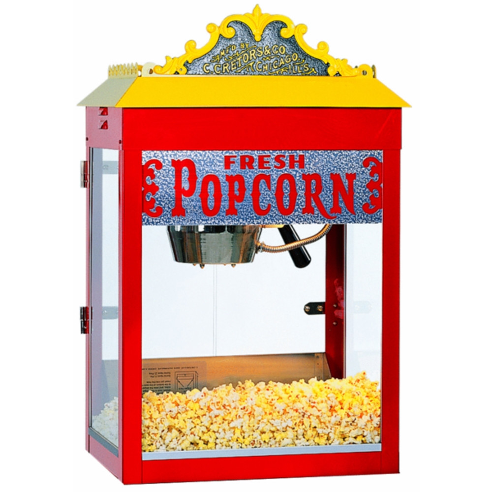 Popcornmaschine Antik Goldrush, 6 oz