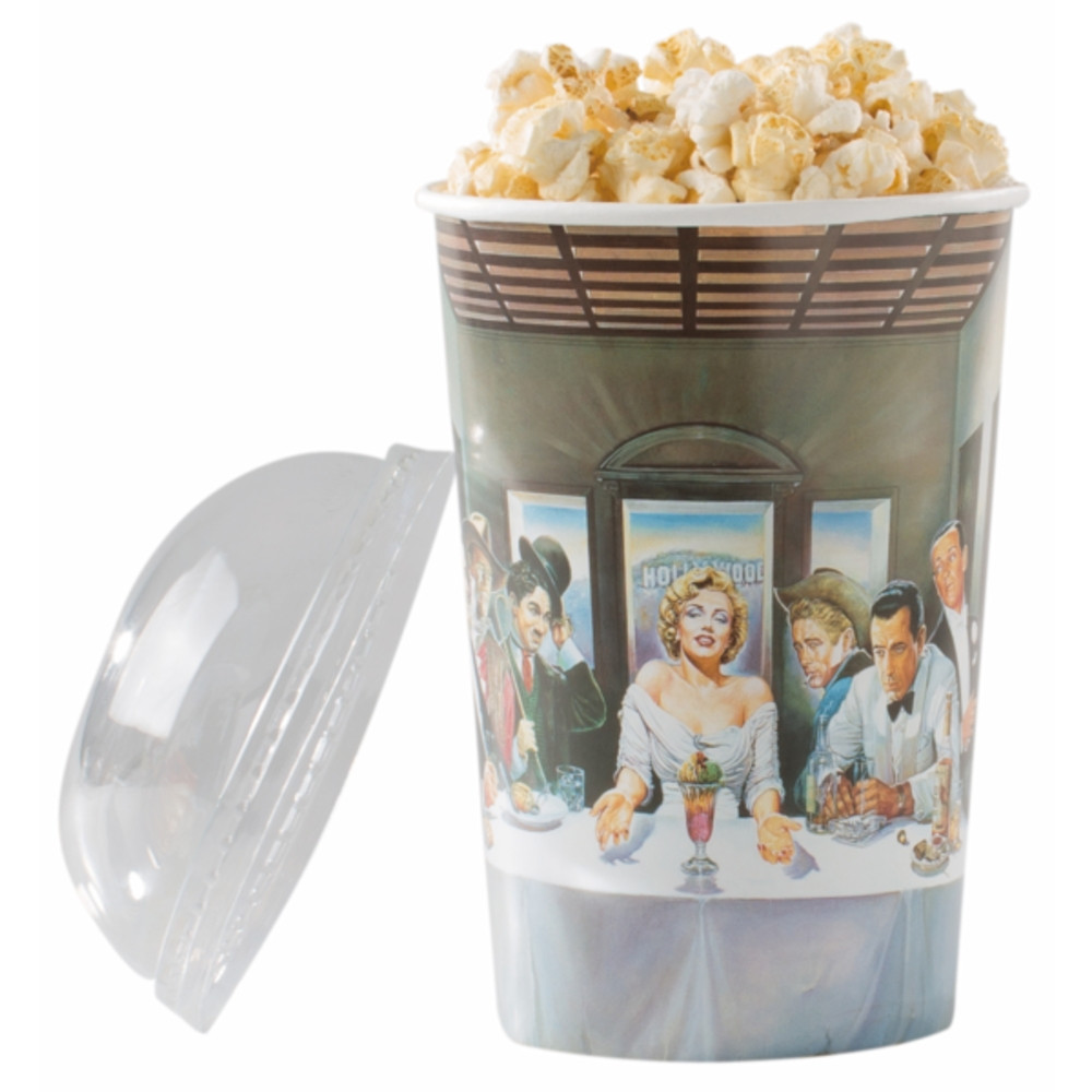 Dekielek kopułka do kubków na popcornu w rozmiarze 2 - obecnie niedostępny