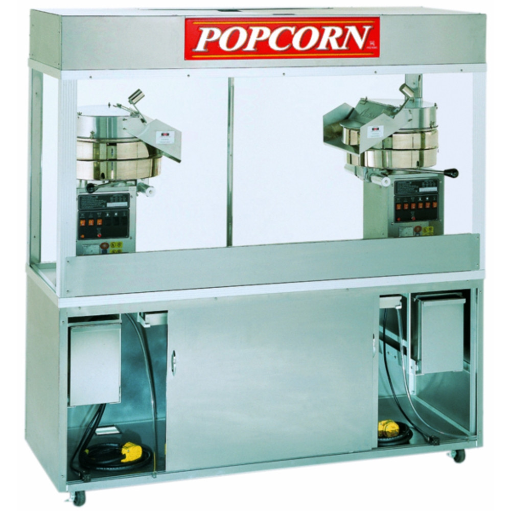 Maszyna do popcornu Twin Enclosed President