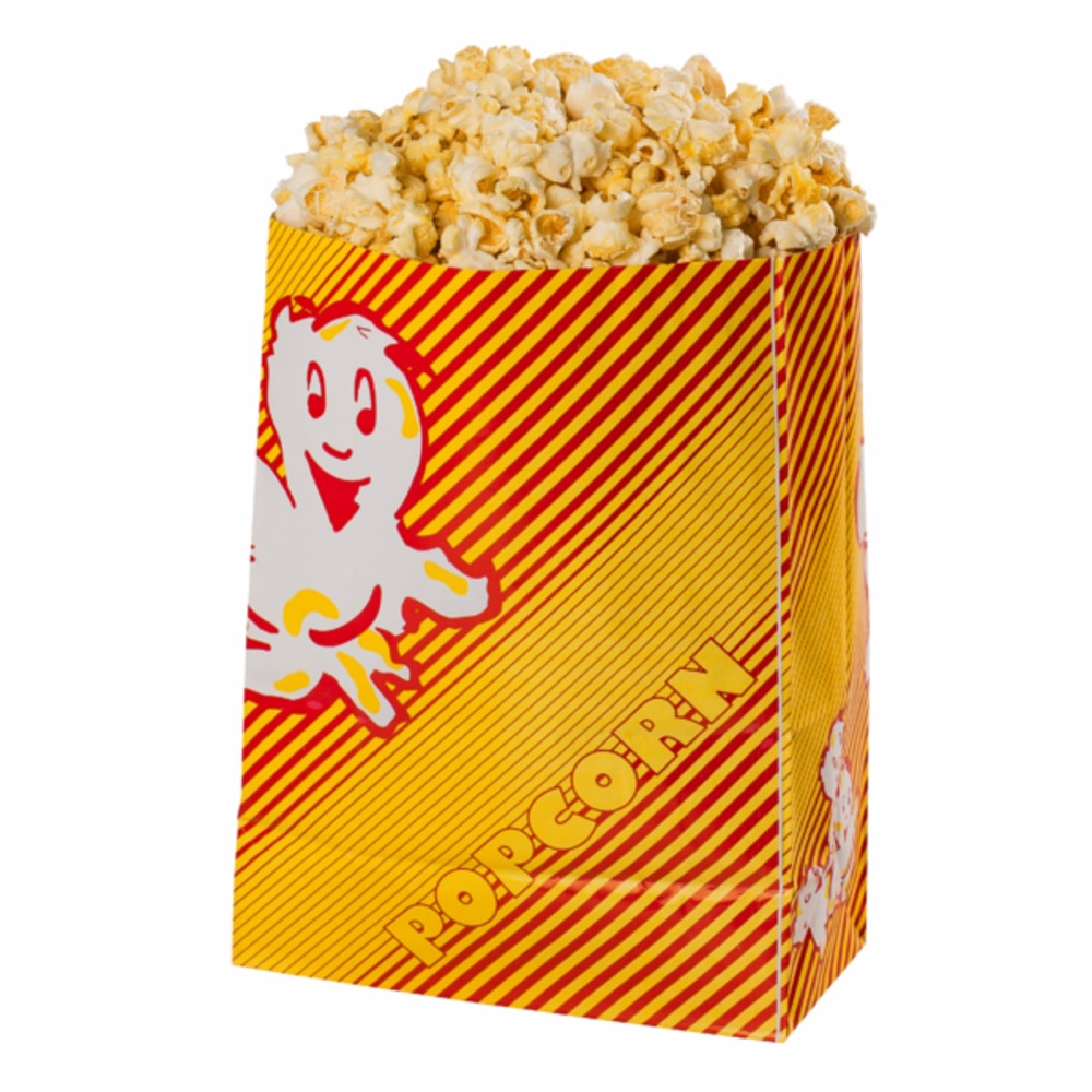 Popcorntüten Poppy rot-gelb, Größe 4