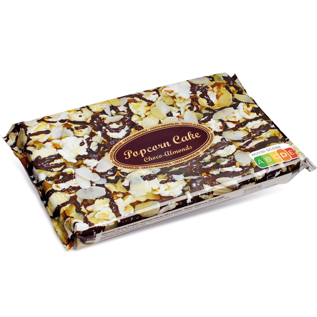 Popcorn Cake  Choco / Almonds  - opakowanie 12 x 120 g