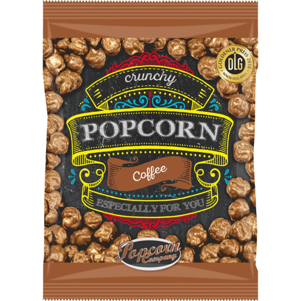 Crunchy Popcorn o smaku kawy: Złota Nagroda DLG 2018