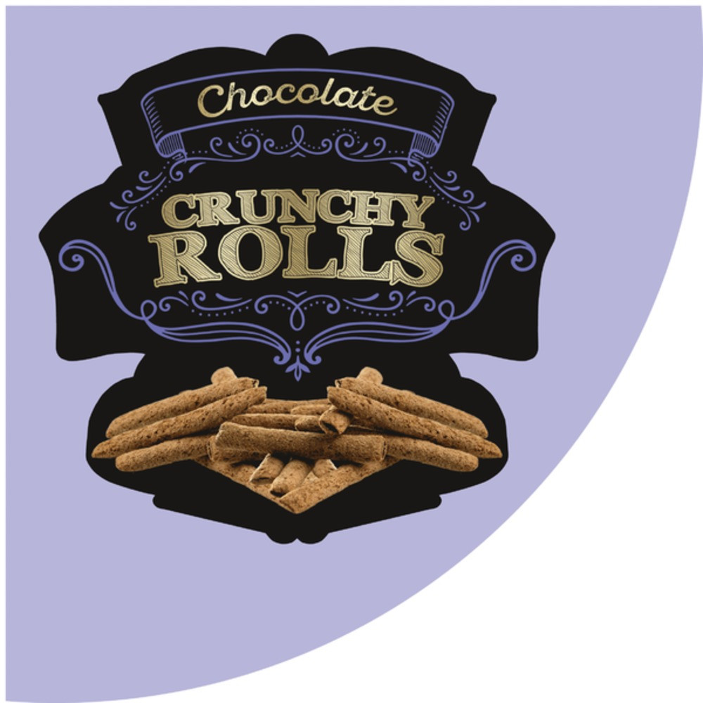 Naklejka Crunchy Rolls Chocolate