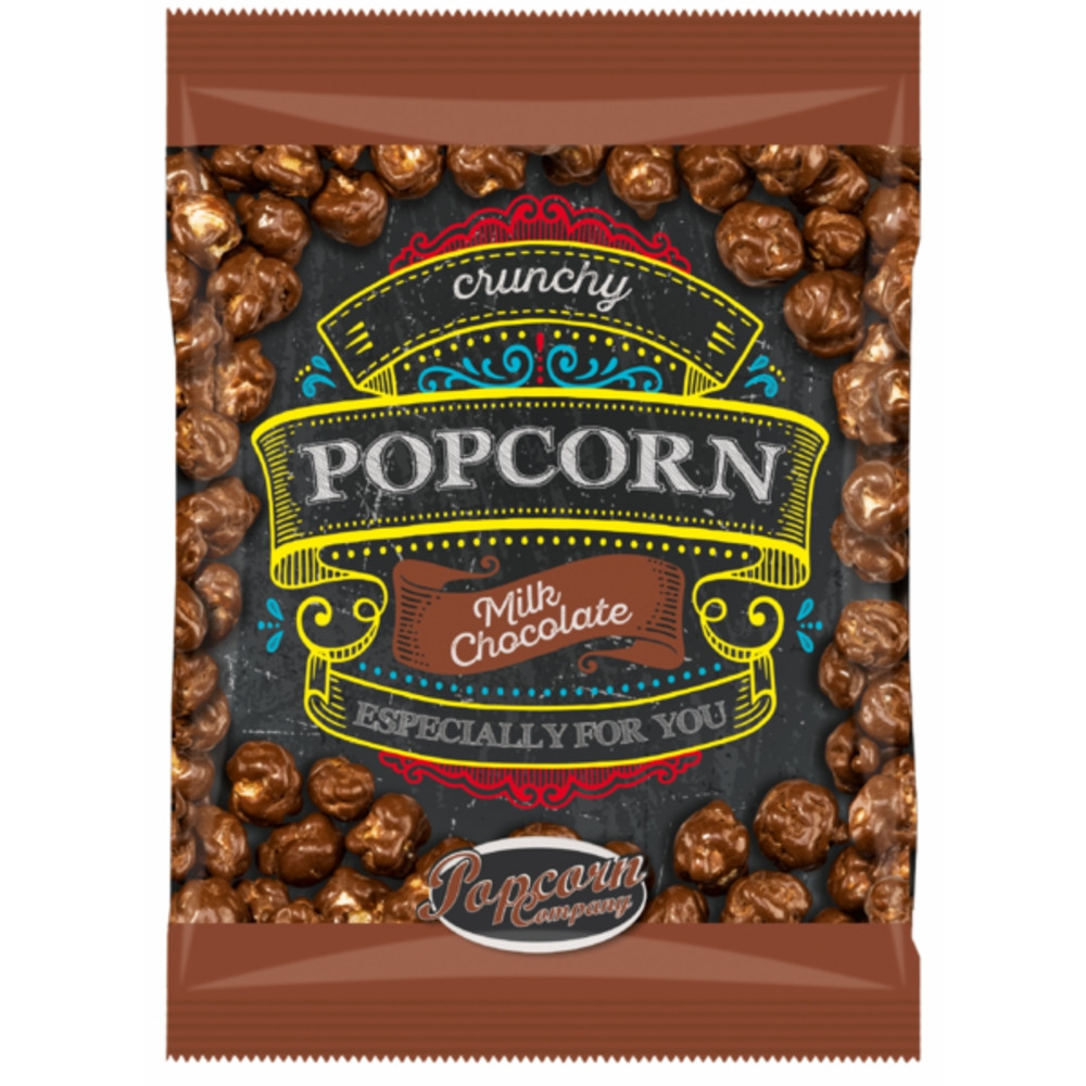 Crunchy Choco Popcorn, Mleczna czekolada