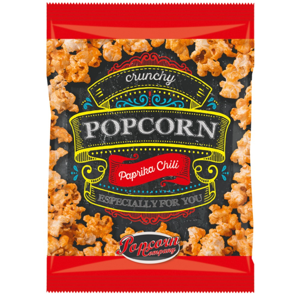Crunchy Popcorn papryka chili