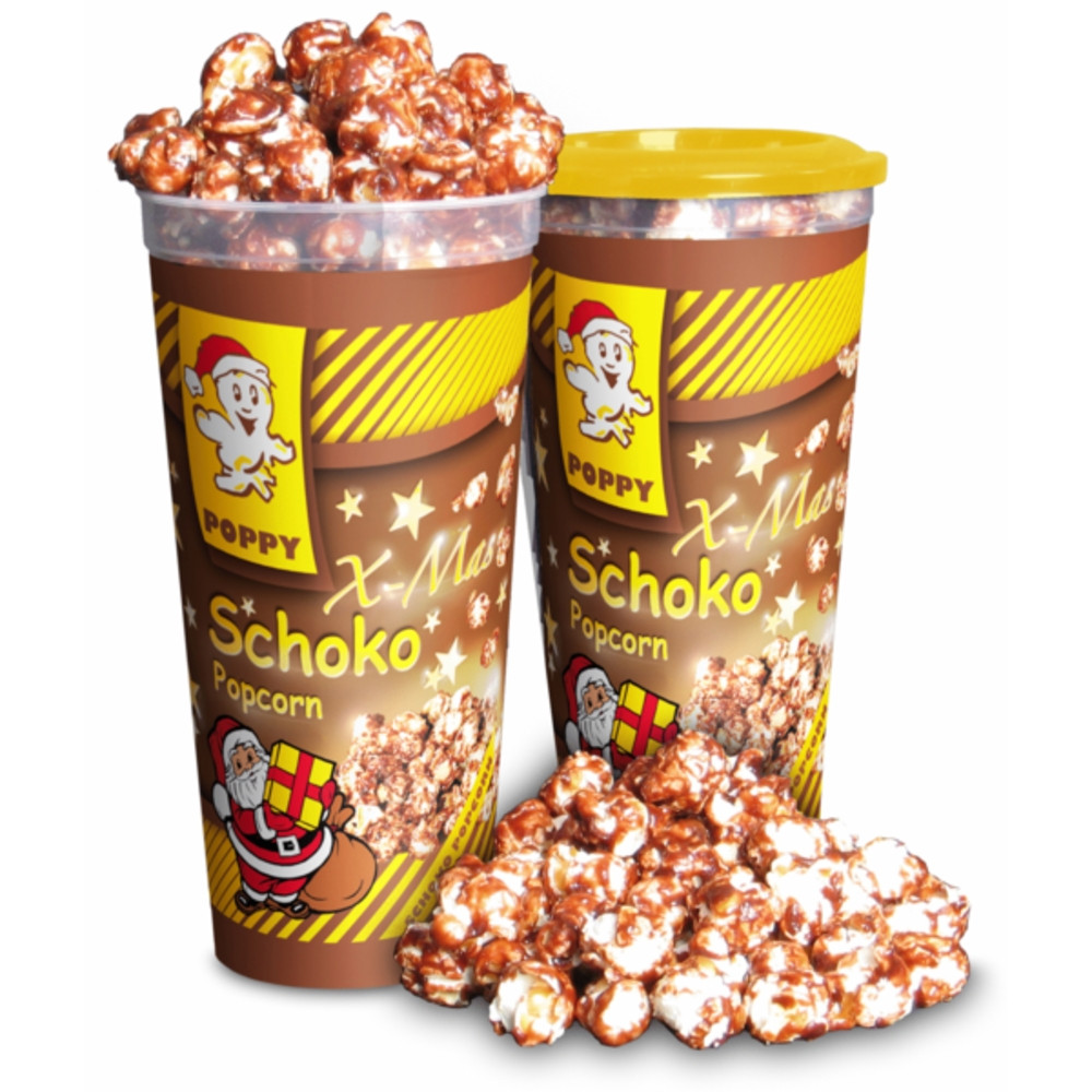 Popcorn czekoladowy bożonarodzeniowy